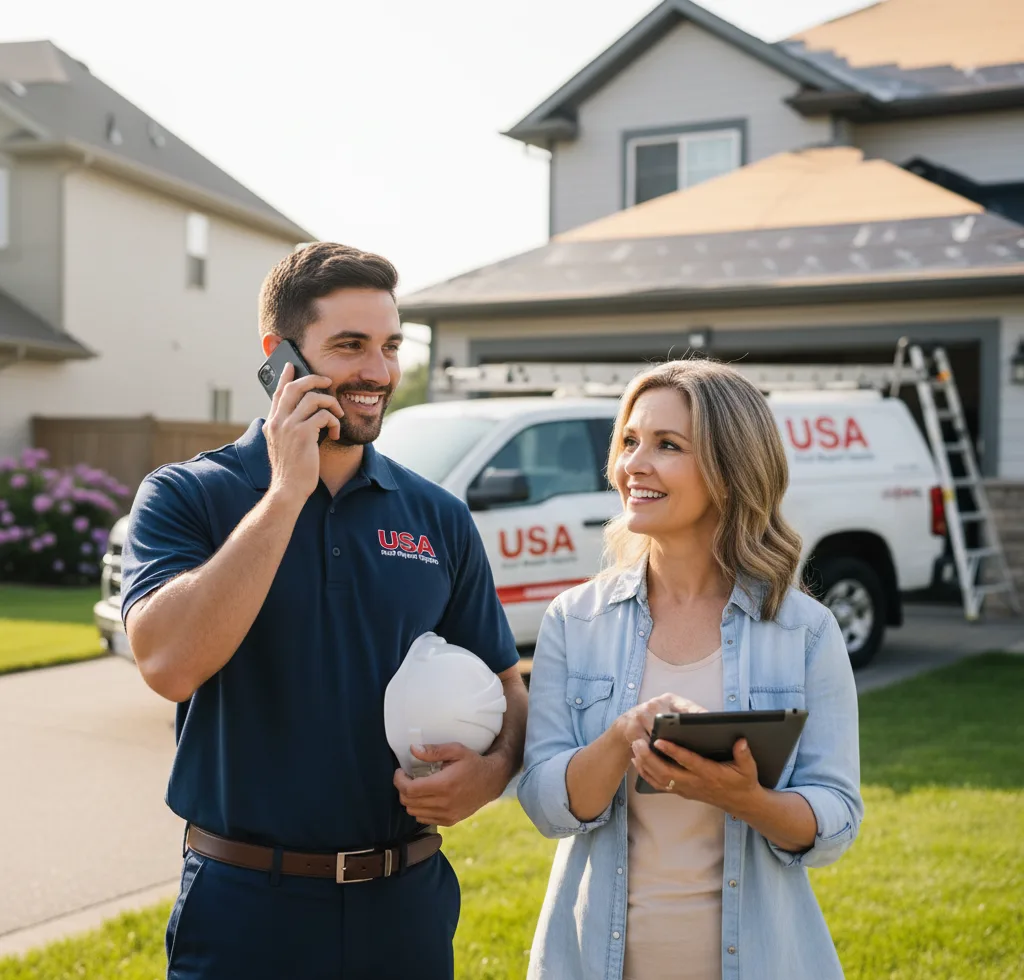 USA Roof Repair Experts customer support in Sturgeon Bay